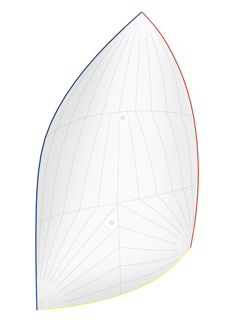 E scow Spinnaker - Max Speed